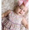 Floral Peplum Dress, Lilac Multi - Dresses - 5