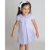 Elena Pique Dress, Lilac - Dresses - 3