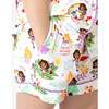 Dora: Tropical Dreams Bamboo Women's Pajama Short Set, White - Pajamas - 3