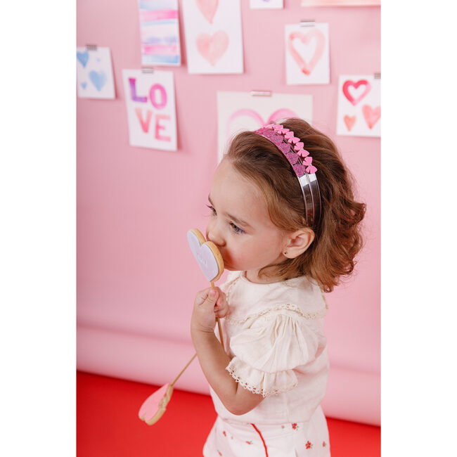 Bows Mini Satin White Headband - Headbands - 2