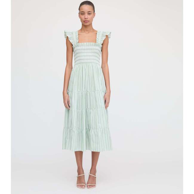 The Ellie Nap Dress, White Trailing Fern - Dresses - 2