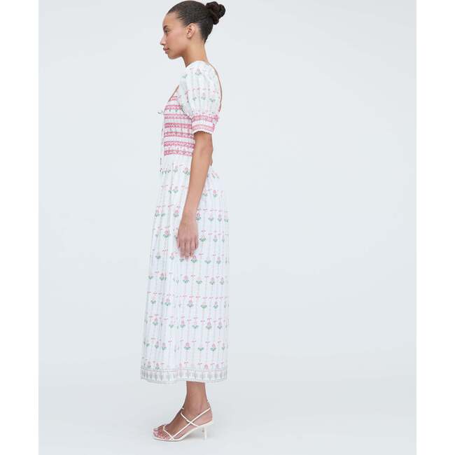 The Madeline Nap Dress, White Trailing Fern - Dresses - 3