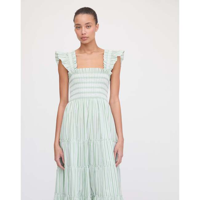 The Ellie Nap Dress, White Trailing Fern - Dresses - 3