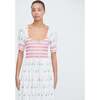 The Madeline Nap Dress, White Trailing Fern - Dresses - 5