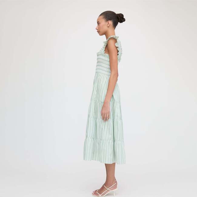The Ellie Nap Dress, White Trailing Fern - Dresses - 5