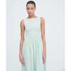 The Cosima Nap Dress, Apple Green Stripe - Dresses - 5