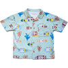 Cory Babies & Kids Buttoned Down Shirt, Origami Ocean - Button Downs - 1 - thumbnail