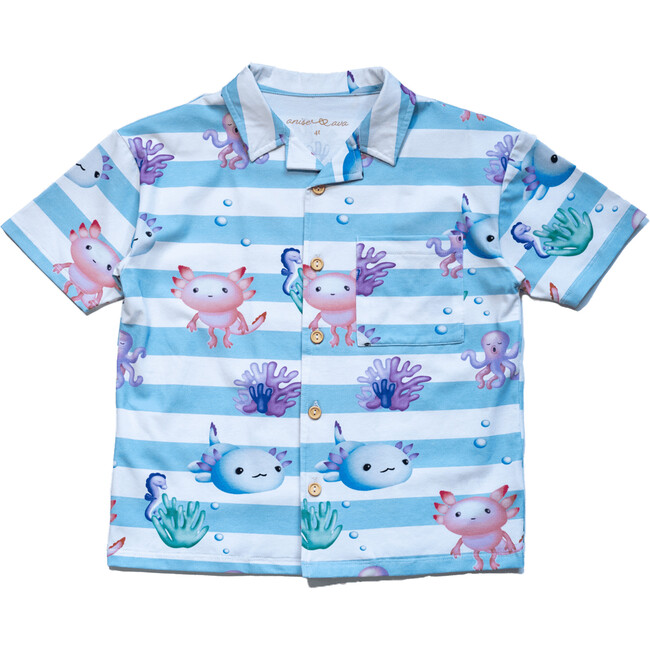 Cory Babies & Kids Buttoned Down Shirt, Sea Creatures