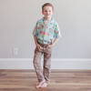 Cory Babies & Kids Buttoned Down Shirt, Origami Ocean - Button Downs - 3