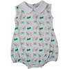 Tee Time Golf Bubble, White - Rompers - 1 - thumbnail