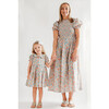 Kendall Womens Smocked Dress, Floral - Dresses - 1 - thumbnail