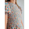 Kendall Womens Smocked Dress, Floral - Dresses - 3
