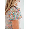 Kendall Womens Smocked Dress, Floral - Dresses - 4