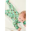 Soft & Stretchy Zipper Footie, Pasta Night - Footie Pajamas - 2