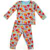 Long Sleeve Pajama Set, French Fries - Pajamas - 1 - thumbnail
