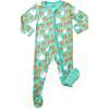 Soft & Stretchy Zipper Footie, Milk and Cookies - Footie Pajamas - 1 - thumbnail