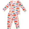 Long Sleeve Pajama Set, Dinosaur Garden - Pajamas - 1 - thumbnail