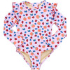 Girls Rachel Suit, Mixed Fruit - One Pieces - 1 - thumbnail