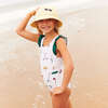 Girls Liv Suit, Cream Golf Tournament - One Pieces - 2