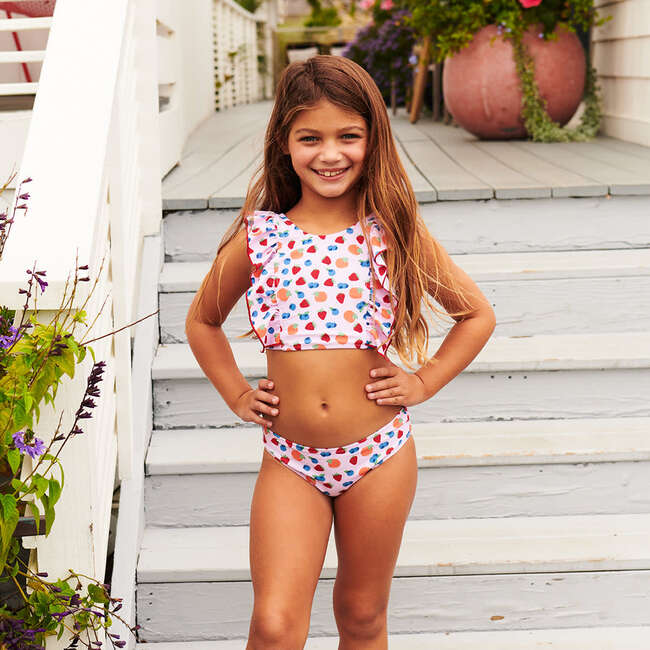 Girls Katniss Bikini, Mixed Fruit - Two Pieces - 2