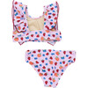 Girls Katniss Bikini, Mixed Fruit - Two Pieces - 6
