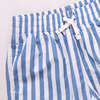 Boys Swim Trunk, Blue Stripe - Swim Trunks - 3