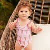 Baby Girls Claire Suit, Neapolitan Ice Cream Cones - One Pieces - 2