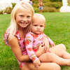 Baby Girls Rash Guard Set, Pink Wild Strawberries - Two Pieces - 4
