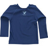 Boys Rash Guard, Navy - Rash Guards - 4