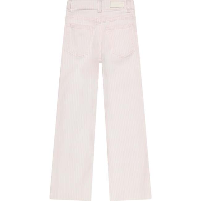 Lily Wide Leg Girl, Pink Stripe - Jeans - 2
