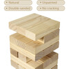 Wooden Toppling Tower: Large - 21.25" - Outdoor Games - 3