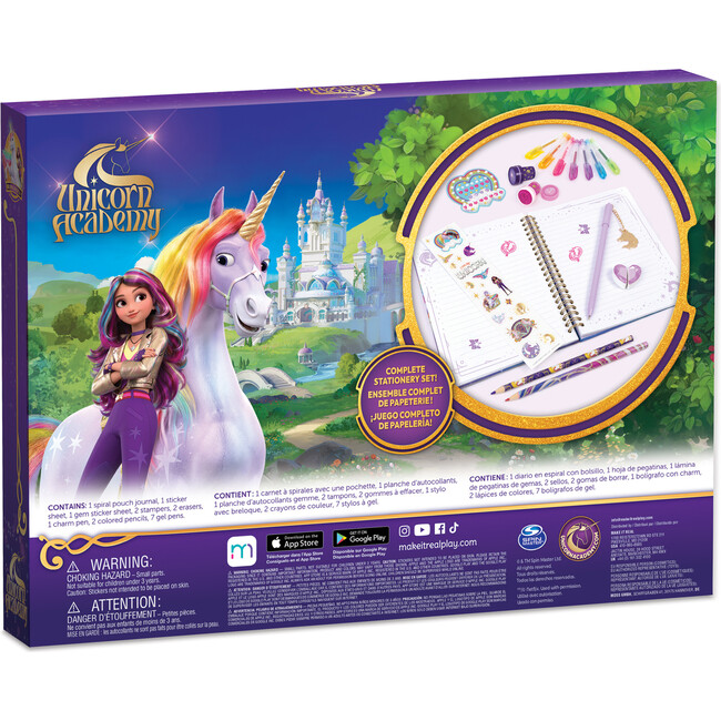 Unicorn Academy: Enchanted Unicorn Stationery Set - Arts & Crafts - 2