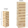 Wooden Toppling Tower: Large - 21.25" - Outdoor Games - 7