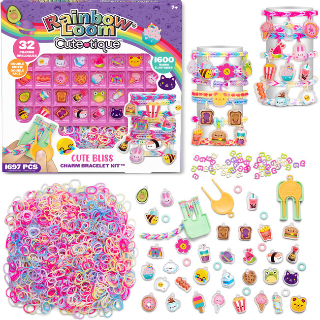 Cute-Tique: Cute Bliss Charm Bracelet Kit - Arts & Crafts - 6