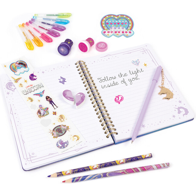Unicorn Academy: Enchanted Unicorn Stationery Set - Arts & Crafts - 4