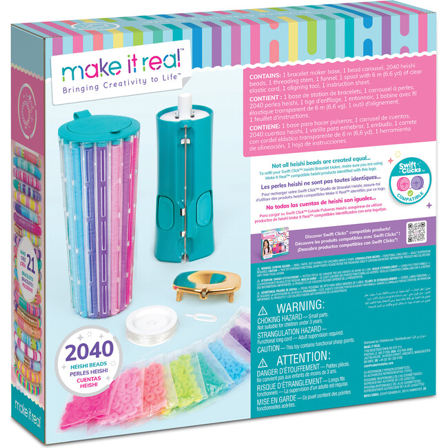 MIR: Jewelry Kit - Swift Clicks Heishi Bracelet Maker - Arts & Crafts - 2