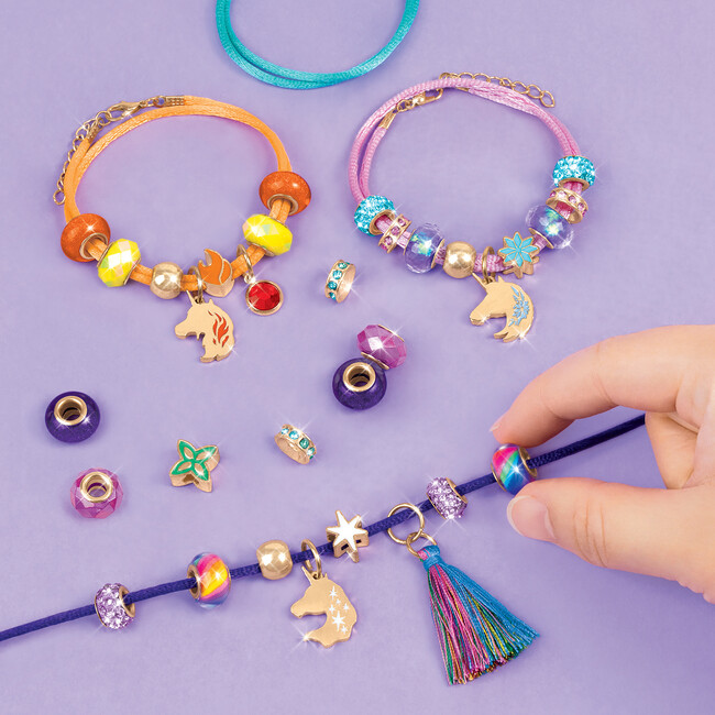 Unicorn Academy: Enchanting Unicorn Charms Bracelet Kit - Arts & Crafts - 5