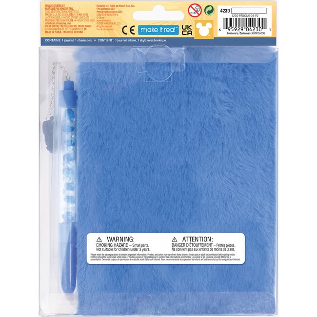 Journal & Pen: Fuzzy Cool Vibes Stitch