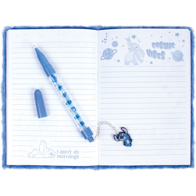 Journal & Pen: Fuzzy Cool Vibes Stitch - Books - 4