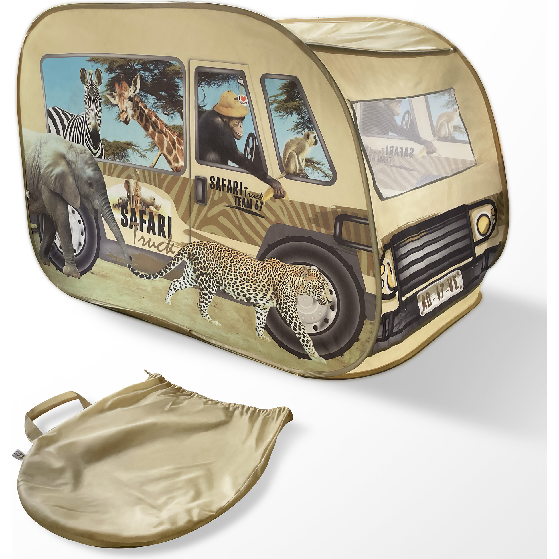 Tent: Safari Truck - Play Tents - 1