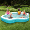 Shimmer Party Pool - 10ft Teal & White - Pool Floats - 4