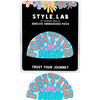 Style.Lab: Billie Corduroy Backpack - Periwinkle - Costume Accessories - 5