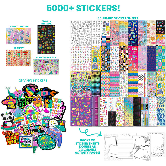 Ultimate Sticker Set - 5000+ - Arts & Crafts - 4