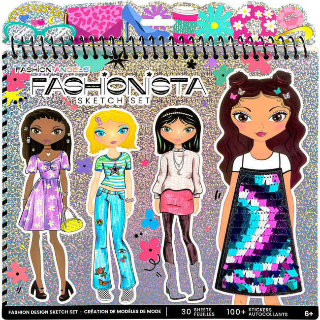 Sketch Portfolio Set: Fashionista - Arts & Crafts - 2