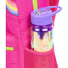 Style.Lab: Debo Rainbow Puffer Backpack - Hot Pink - Costume Accessories - 5