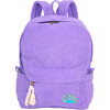 Style.Lab: Billie Corduroy Backpack - Periwinkle - Costume Accessories - 7