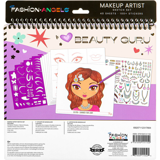 Sketch Portfolio Set: Beauty Guru Makup Artist - Arts & Crafts - 4