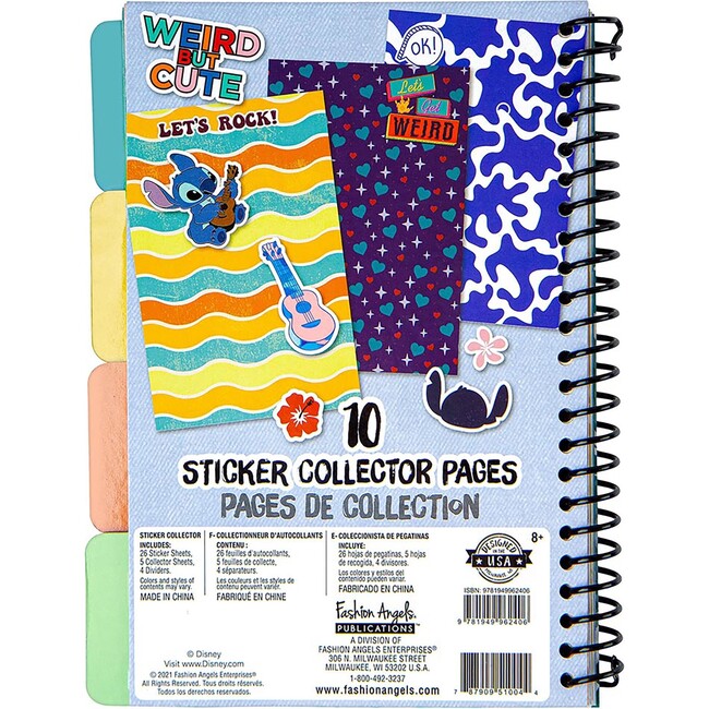 Disney Stitch: Sticker Collector Book - Arts & Crafts - 2