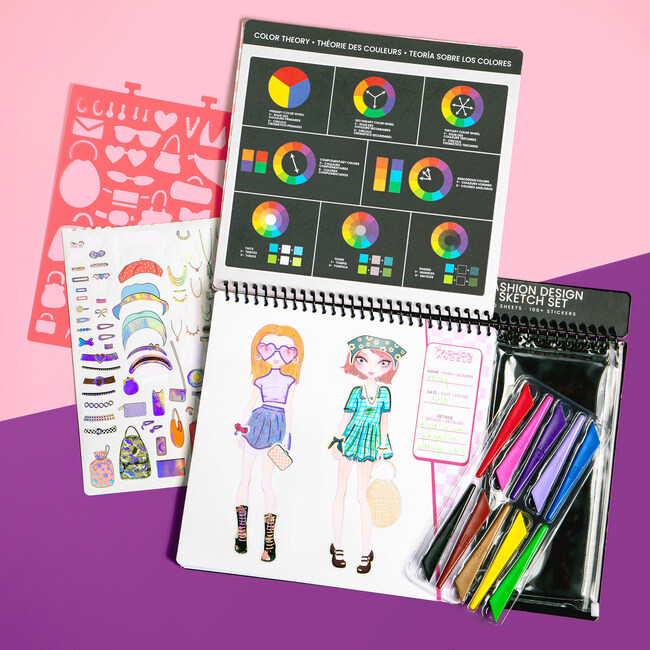 Sketch Portfolio Set: I Heart Fashion - Arts & Crafts - 7