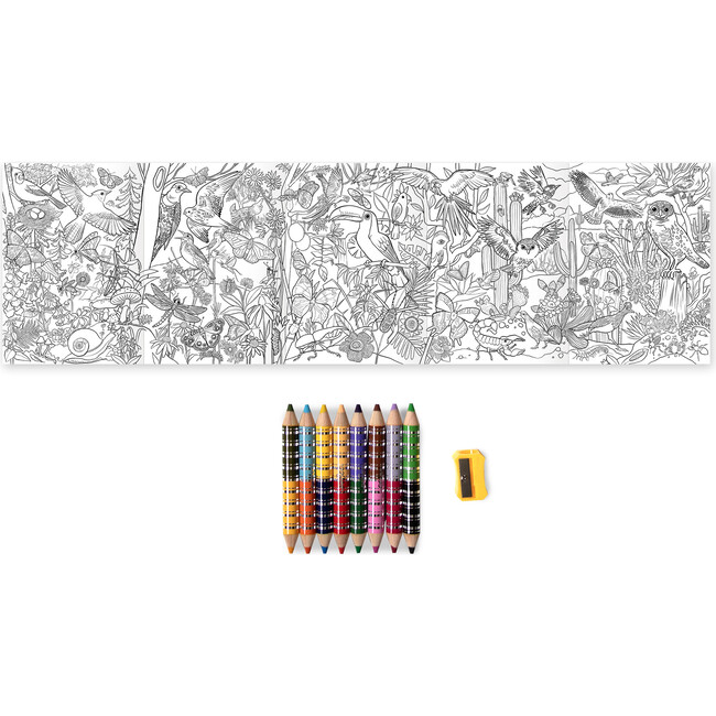 Biggies Color Pencils: Bugs, Birds & Butterflies - 8pc - Arts & Crafts - 2